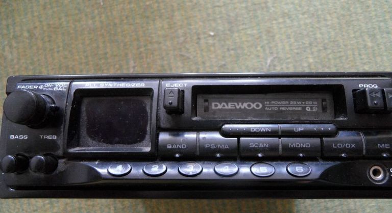 Кассетные автомагнитолы Daewoo и способы их эксплуатации