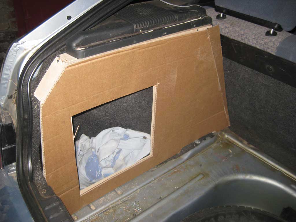 Коврик ЭВА в багажник Ваз 2112
