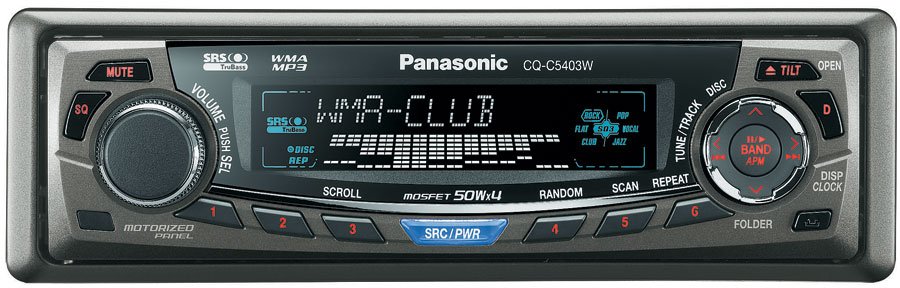 Автомагнитолы Panasonic: обзор моделей