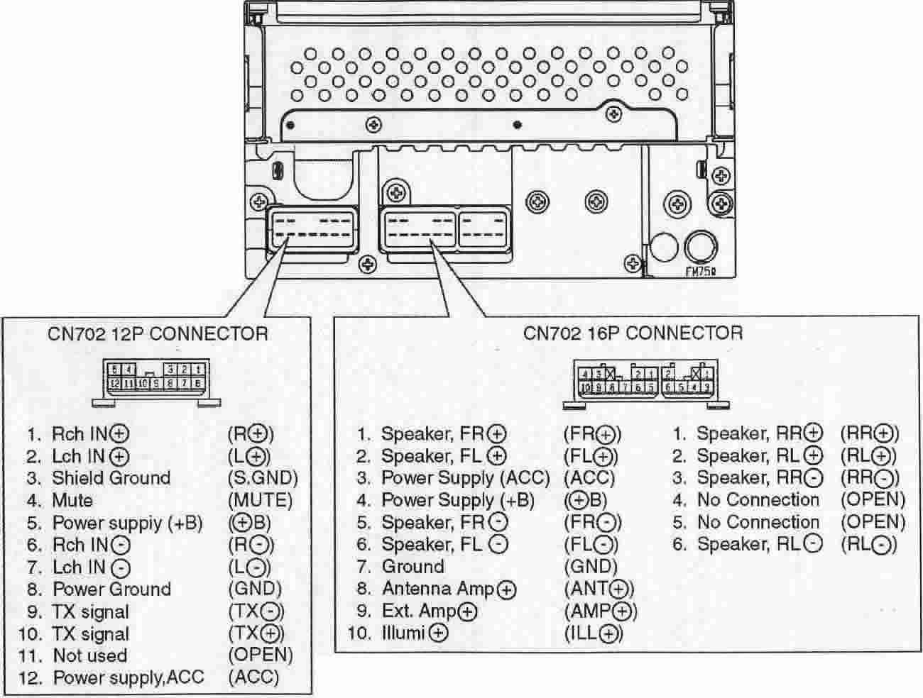 Panasonic cq 1303w инструкция по установке