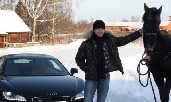 Audi R8 Игоря Акинфеева