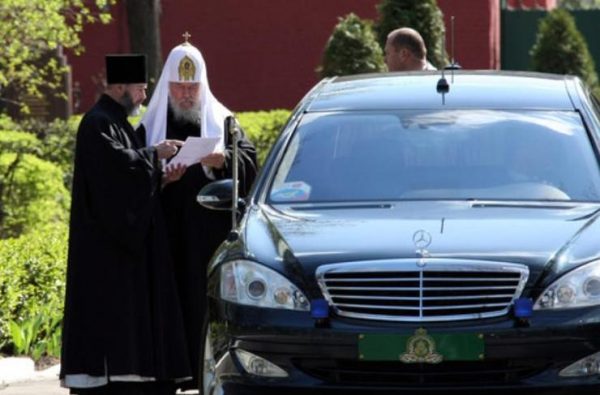 Машина патриарха Кирилла